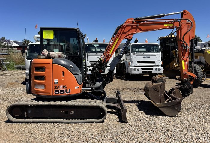 2018 Hitachi Zx55u - 5A