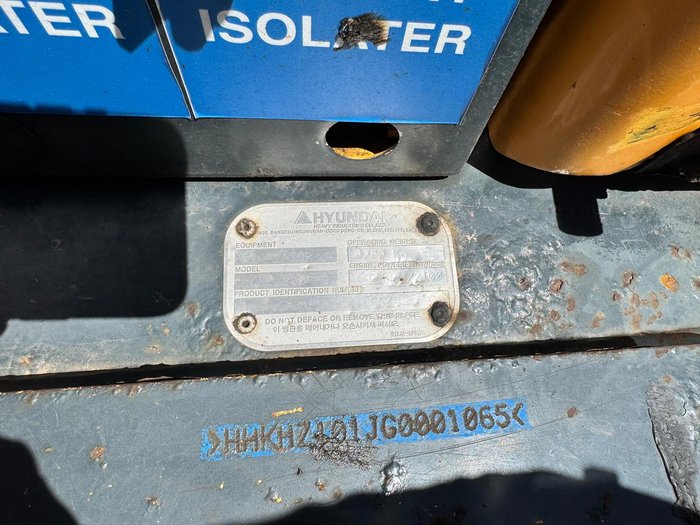 Hyundai  Robex Excavator 80Cr-9