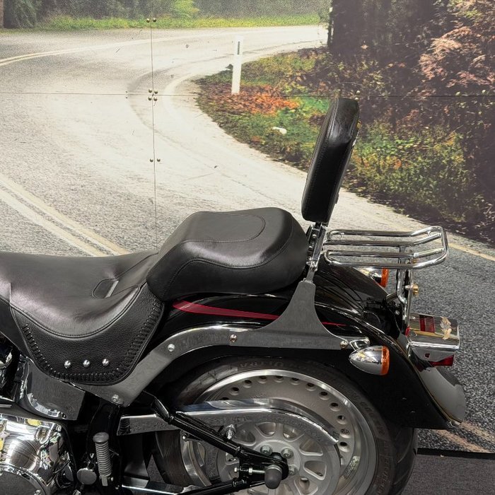 2006 HARLEY-DAVIDSON FLSTF FAT BOY Black