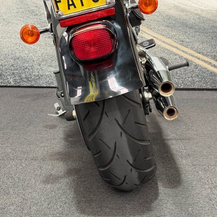 2006 HARLEY-DAVIDSON FLSTF FAT BOY Black