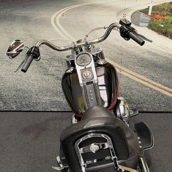 2006 HARLEY-DAVIDSON FLSTF FAT BOY Black