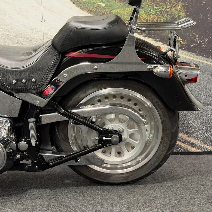 2006 HARLEY-DAVIDSON FLSTF FAT BOY Black