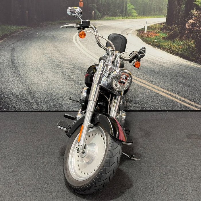 2006 HARLEY-DAVIDSON FLSTF FAT BOY Black