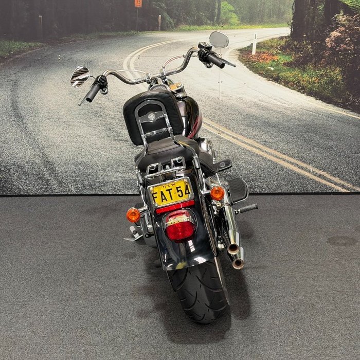 2006 HARLEY-DAVIDSON FLSTF FAT BOY Black