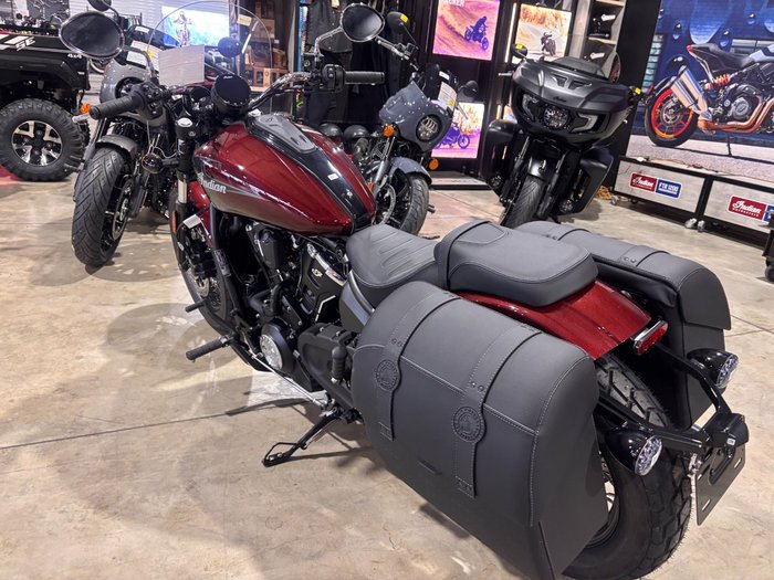 2025 Indian 2025 Indian 1250CC Super Scout Limited + Tech RUBY SMOKE