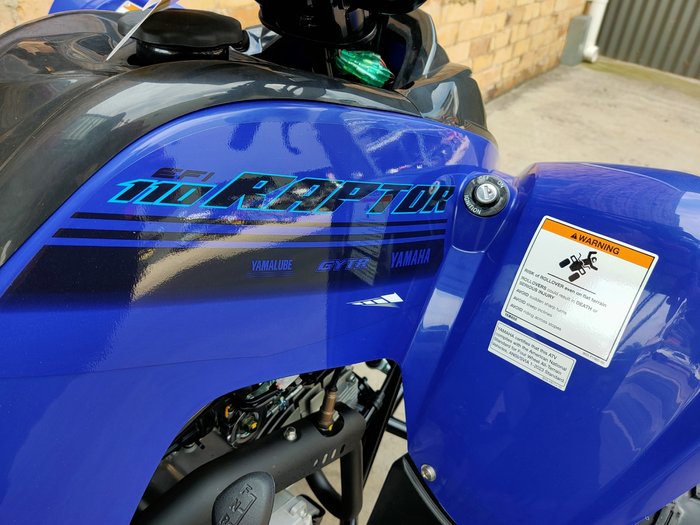 2025 YAMAHA RAPTOR 110 (YFM110R) ATV SPORT BLUE