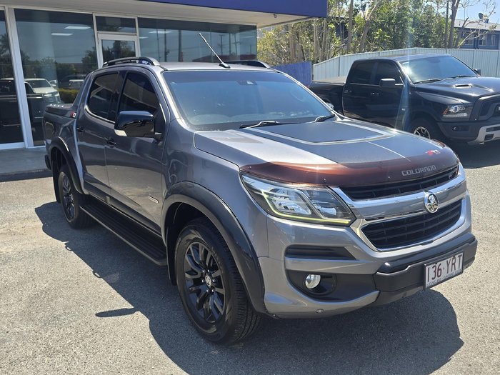 2016 Holden Colorado Z71 RG MY16 4X4 Dual Range Satin Steel Grey