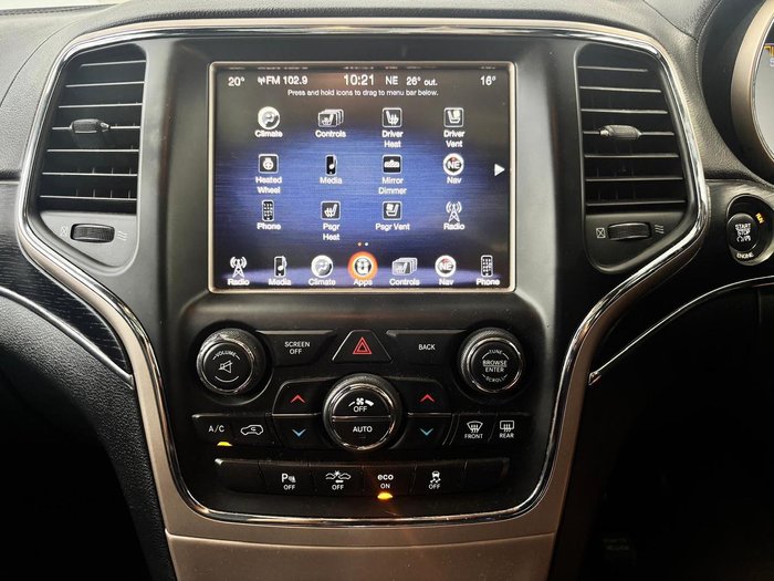 2015 Jeep Grand Cherokee Summit WK MY15 4X4 Constant