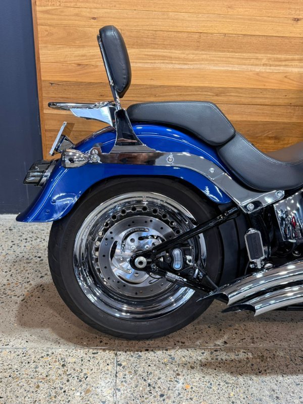 2015 Harley-davidson FLSTF FAT BOY Superior Blue