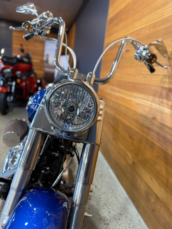 2015 Harley-davidson FLSTF FAT BOY Superior Blue