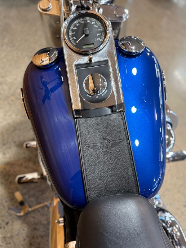 2015 Harley-davidson FLSTF FAT BOY Superior Blue