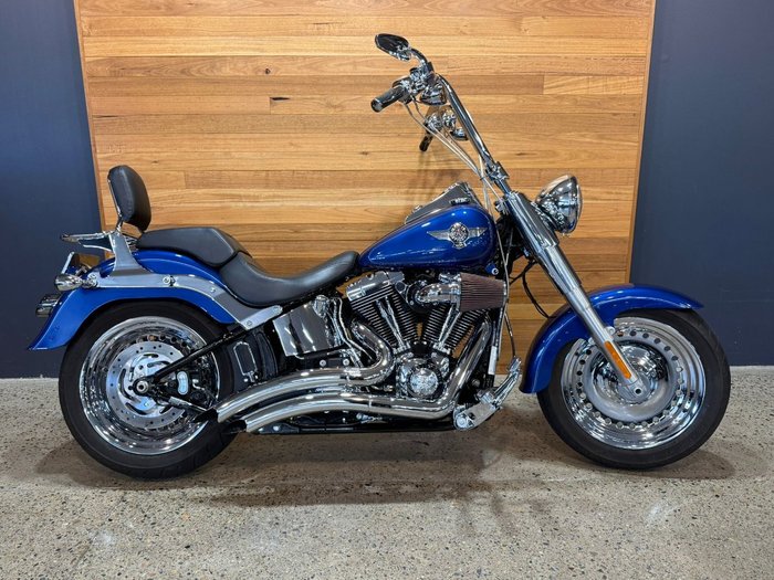 2015 Harley-davidson FLSTF FAT BOY Superior Blue