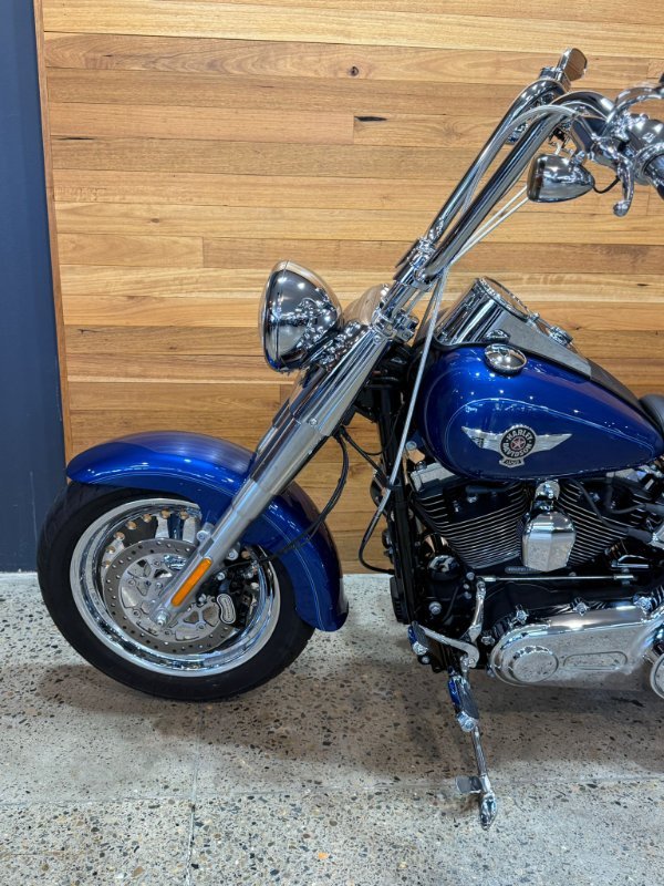 2015 Harley-davidson FLSTF FAT BOY Superior Blue