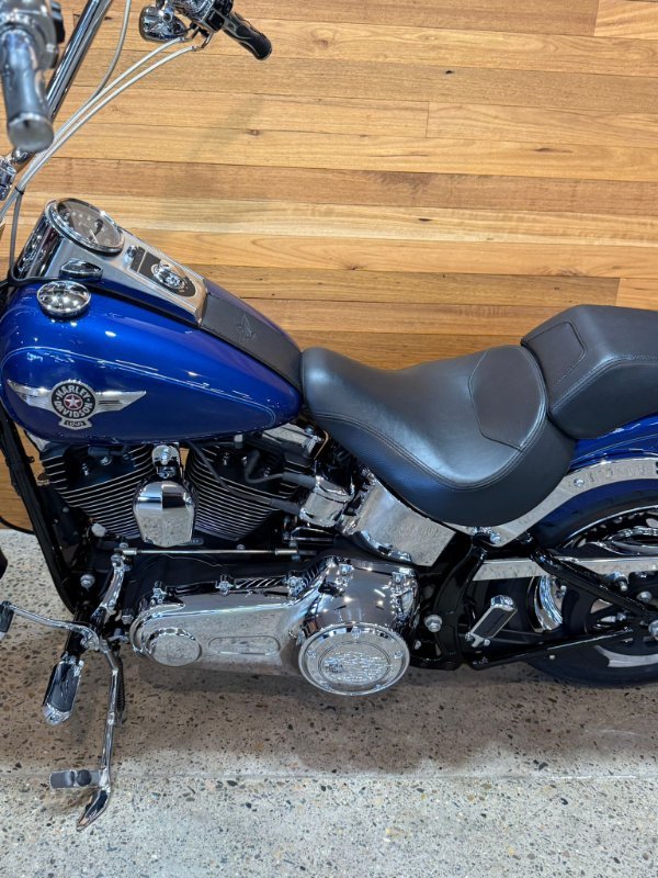 2015 Harley-davidson FLSTF FAT BOY Superior Blue