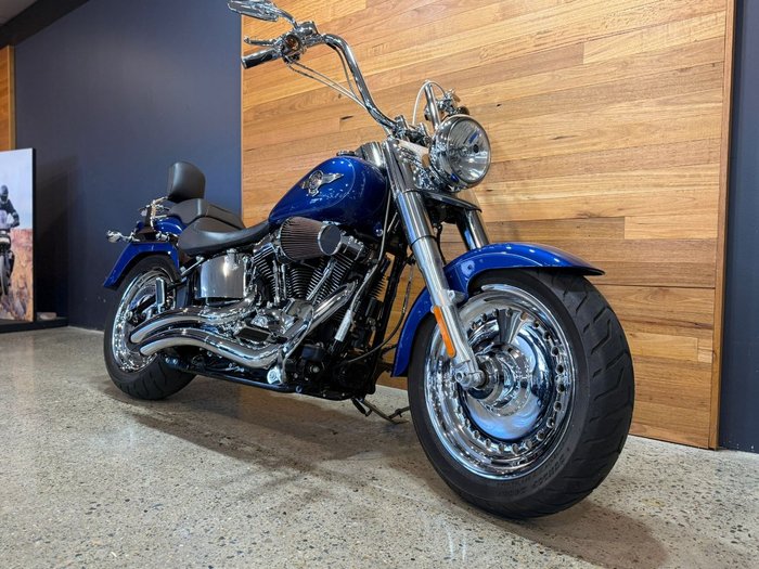 2015 Harley-davidson FLSTF FAT BOY Superior Blue