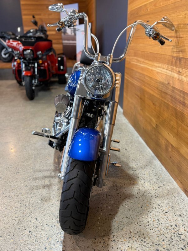 2015 Harley-davidson FLSTF FAT BOY Superior Blue