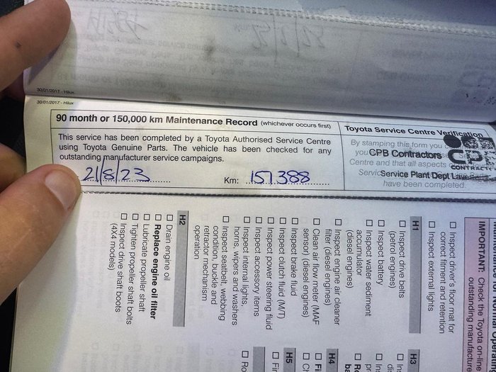 2017 Toyota Hilux Workmate