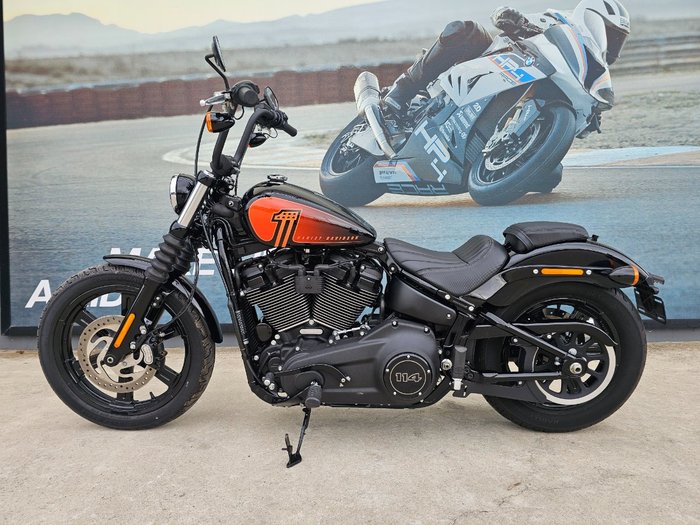 2022 HARLEY-DAVIDSON FXBBS STREET BOB (114) Black