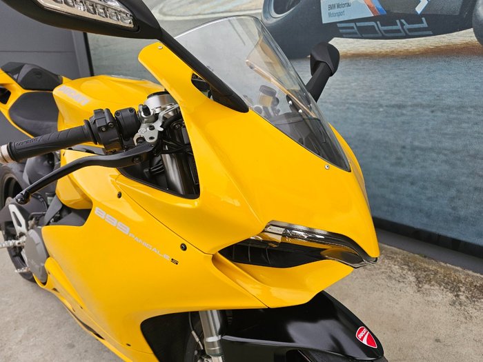 2014 DUCATI 899 PANIGALE White