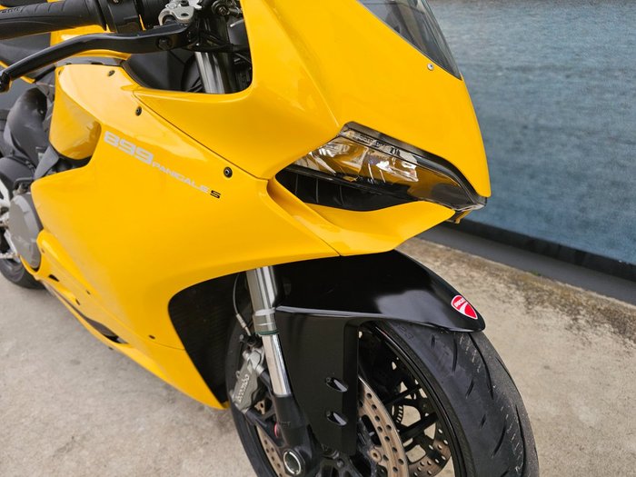 2014 DUCATI 899 PANIGALE White