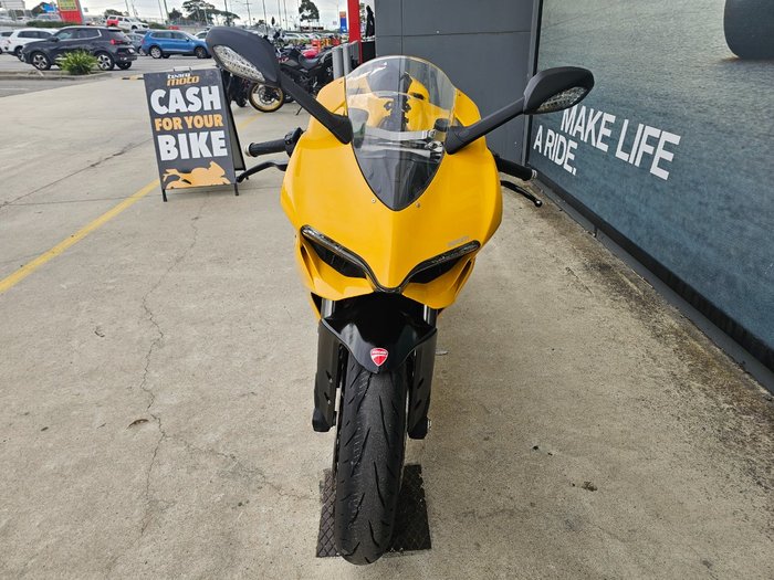 2014 DUCATI 899 PANIGALE White