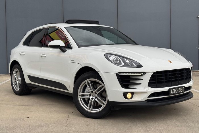 2017 Porsche Macan S Diesel 95B MY17 AWD White