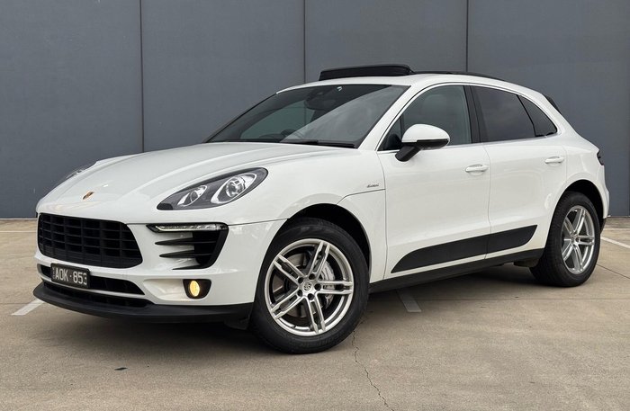 2017 Porsche Macan S Diesel 95B MY17 AWD White