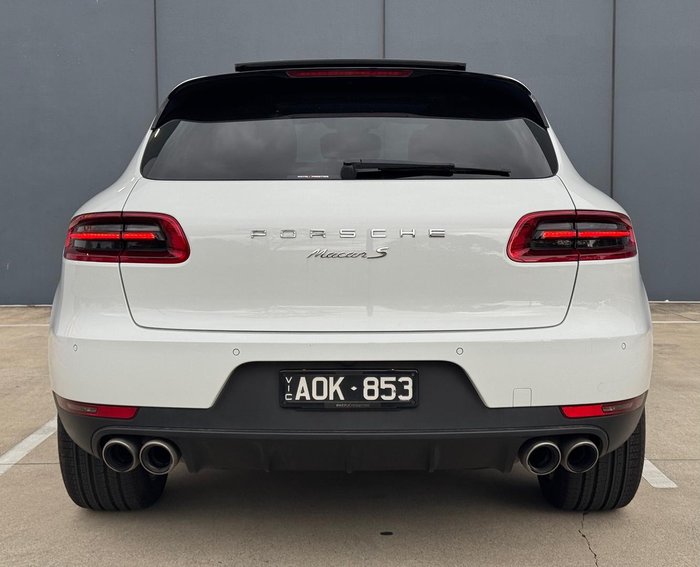 2017 Porsche Macan S Diesel 95B MY17 AWD White