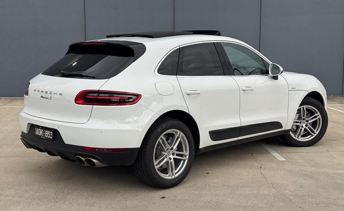 2017 Porsche Macan S Diesel 95B MY17 AWD White