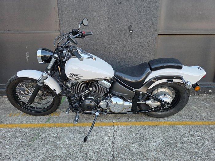 2016 Yamaha XVS650 V-STAR CUSTOM WHITE