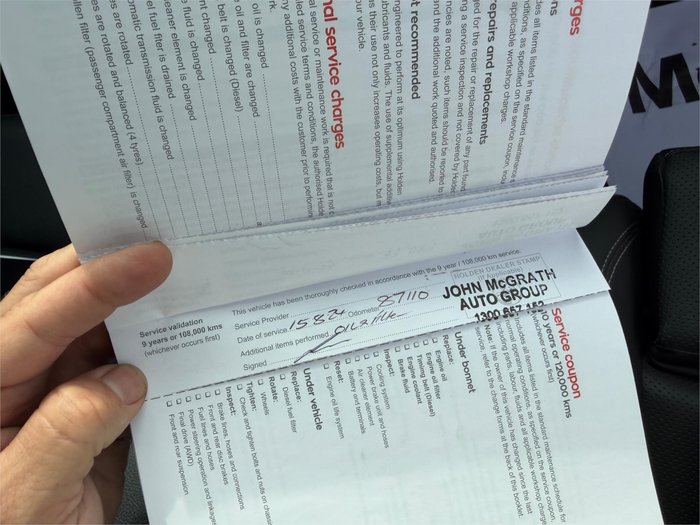 2018 HOLDEN COMMODORE RS-V