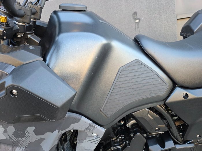 2023 Kawasaki KLR650 (KL650) ADVENTURE CYPHER CAMO GRAY