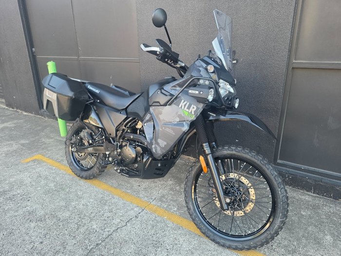 2023 Kawasaki KLR650 (KL650) ADVENTURE CYPHER CAMO GRAY