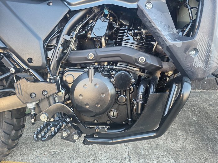 2023 Kawasaki KLR650 (KL650) ADVENTURE CYPHER CAMO GRAY