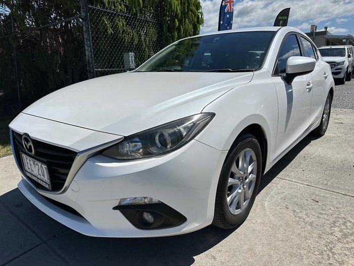 2015 Mazda 3 Neo BM Series Snowflake White Pearl