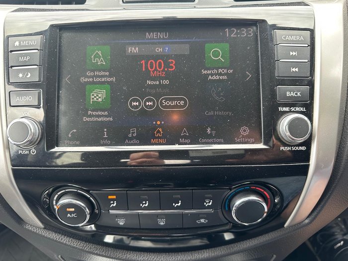 2019 Nissan Navara ST D23 Series 3 4X4 Dual Range Cosmic Black