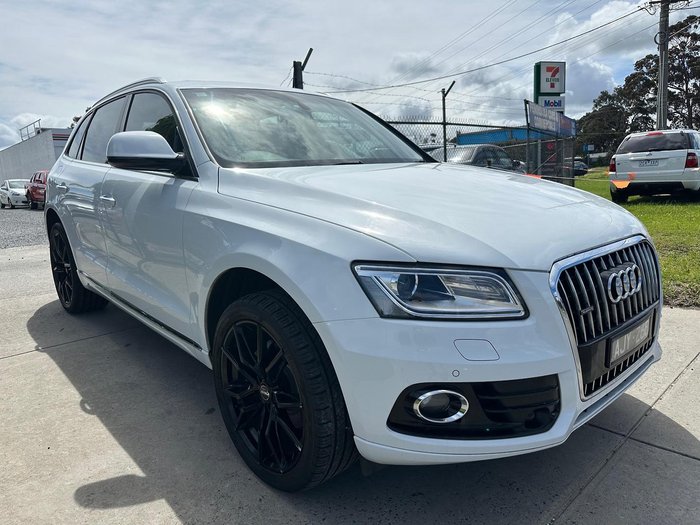 2016 Audi Q5 TDI 8R MY16 Four Wheel Drive Glacier White
