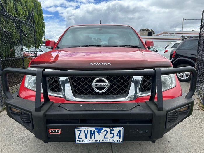 2013 Nissan Navara ST D40 Series 6 4x2 Tuscan
