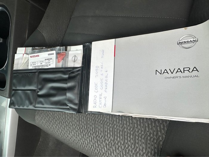 2013 Nissan Navara ST D40 Series 6 4x2 Tuscan