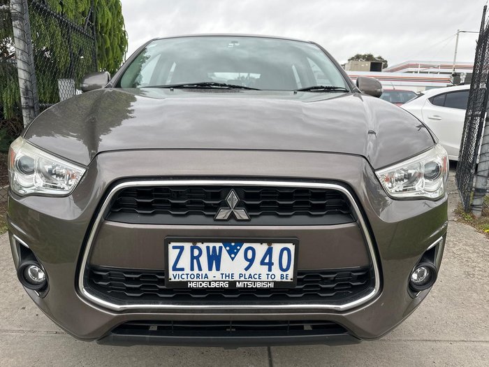 2013 Mitsubishi ASX Aspire XB MY13 Brown