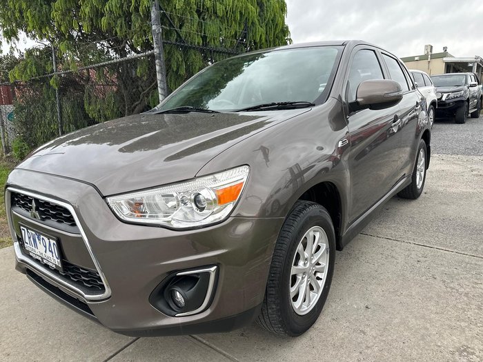 2013 Mitsubishi ASX Aspire XB MY13 Brown