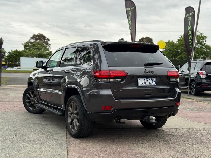 2016 Jeep Grand Cherokee 75th Anniversary WK MY16 4X4 Dual Range Granite Crystal