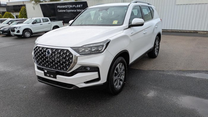 2025 KGM Rexton ELX Y461 MY26 4X4 Dual Range Grand White