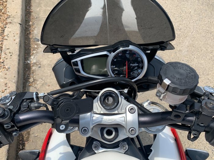 2013 Triumph STREET TRIPLE R White