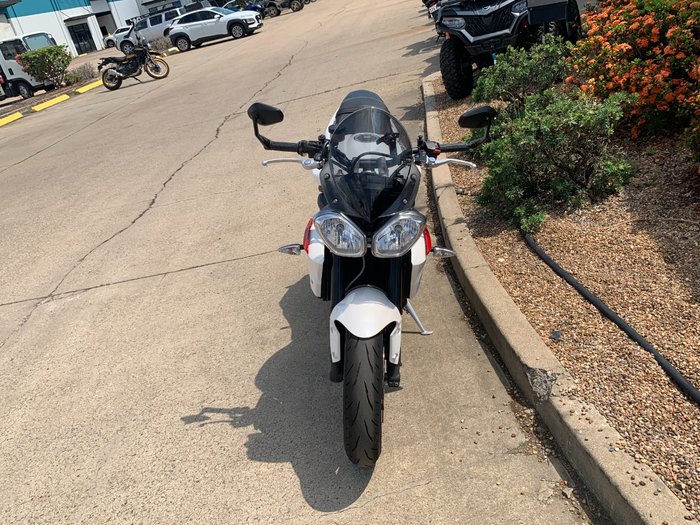 2013 Triumph STREET TRIPLE R White