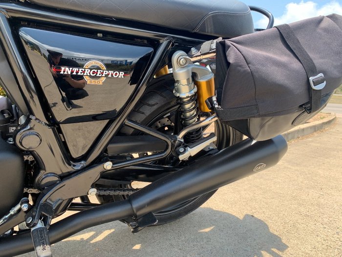 2024 Royal Enfield INTERCEPTOR 650 E5 DARK Black