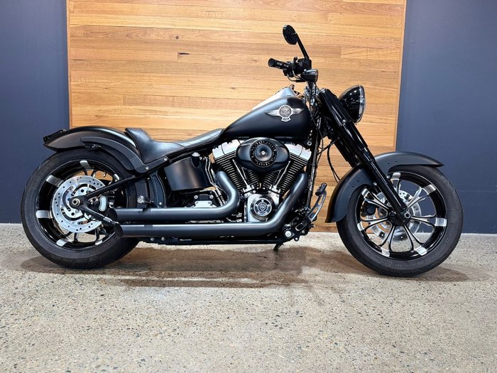 2010 Harley-davidson FLSTF FAT BOY Black