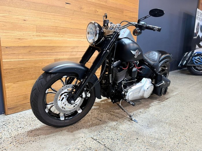 2010 Harley-davidson FLSTF FAT BOY Black