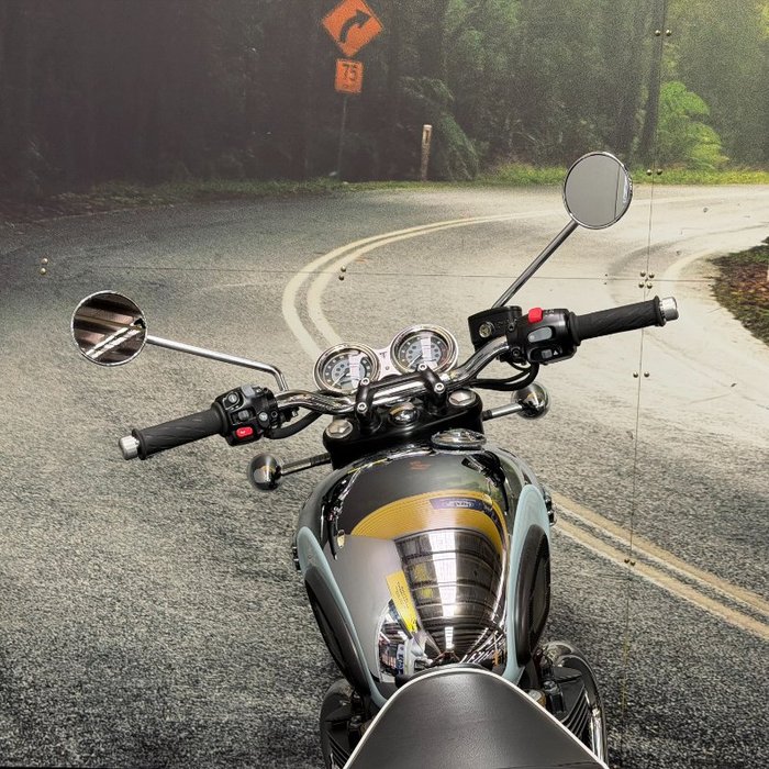 2023 Triumph BONNEVILLE T120 BLACK DGR Blue