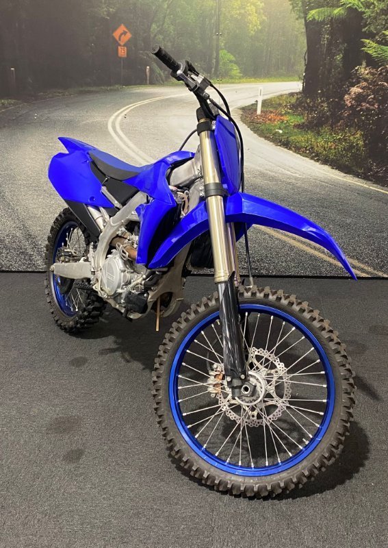 2022 Yamaha YZ450F Blue